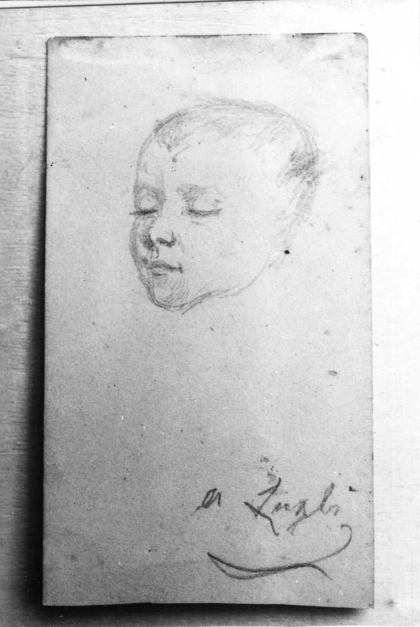 Testa di bimbo - Museo Civico Giulio Ferrari, Carpi, Modena